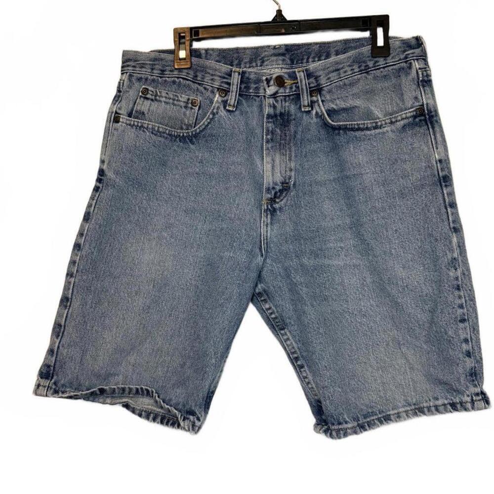 Wrangler Men Relaxed fit Jorts Jean Shorts Basic